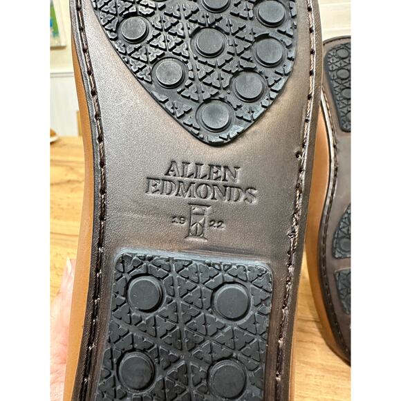 Allen Edmonds Super Sport Driver Loafers Mocha Brown Leather Size 8 Dressy Comfy main image 4